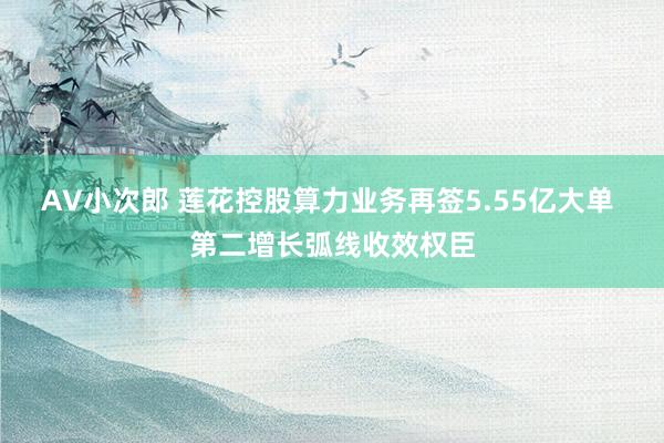 AV小次郎 莲花控股算力业务再签5.55亿大单 第二增长弧线收效权臣