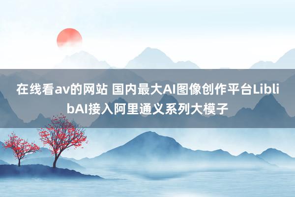 在线看av的网站 国内最大AI图像创作平台LiblibAI接入阿里通义系列大模子