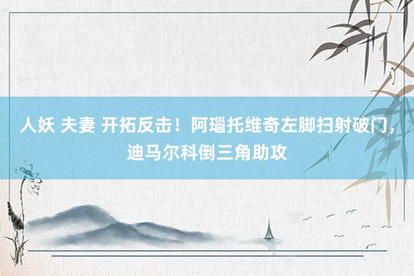 人妖 夫妻 开拓反击！阿瑙托维奇左脚扫射破门，迪马尔科倒三角助攻
