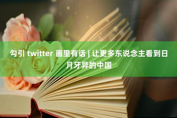 勾引 twitter 画里有话 | 让更多东说念主看到日月牙异的中国